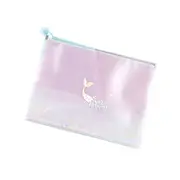 Kawaii Stationery Storage Folder File Folder Waterproof High Capacity Zipper File Organizer Folders Bag Storage Office Supplies
