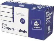 Dot Matrix Printer Address Labels 1 Across 115/16 x 4 White 5000/Box