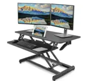 Altus Height Adjustable Stand Up Desk Converter 880mm 34.6 inch Sit to Stand