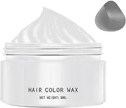 Instant Colored Hair Wax,Temporary Hairstyle Cream Dye - Temporary Modeling Natural Colour Hair Dye Wax for Men, Women, All Ages, Friends, Beautician, Hairdresser