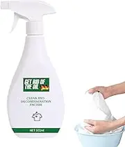 Nybhyjka Laundry Spray | Active Enzyme Laundry Stain Remover - Multi-Purpose Stain Remover Strong Spray for Cleaning Food, Coffee, Wine, Baby and Pet Stains (500ML)