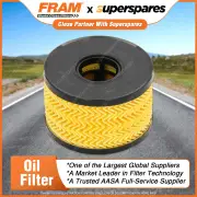 Fram Oil Filter for Jaguar X-TYPE X400 4cyl Turbo Diesel Height 58mm Ref R2594P