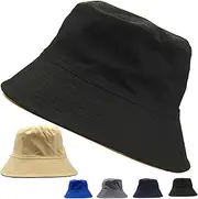 [MUNULA] Extra Large Bucket Hats XXL Hats for Men Big Head Oversized Cotton Reversible Unisex Fishing Hat 23.6"-25.6" Outdoor
