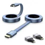 Wireless Hdmi Transmitter and Receiver, Wireless HD Extender Plug & Play Port...