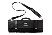 EVERPRIDE Canvas & Leather Knife Roll Holds 12 Knives & Cooking Tools - Bag Only