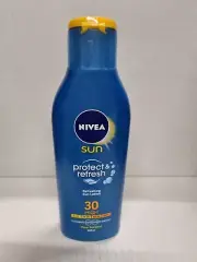 NIVEA SUN PROTECT AND REFRESH LOTION 200ML SPF 30 HIGH UVA UVB WATER RESISTANT