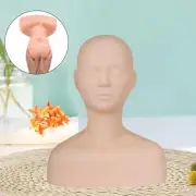 Training Mannequin Flexible Eye Lashes Practice for Makeup Salon Training