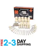 100PCS Wool Polishing Buffing Wheel 1" Sizes Dremel Tool Accessory Set