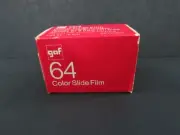 Sealed GAF 64 Color Slide Film 135/20 Exp 5/78 ASA 64 DIN 19 Daylight 35mm NOS