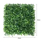 10 Pcs 25 CM Artificial Eucalyptus Hedge Wall Panel Garden Artificial Vertical G