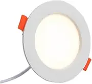 9W Recessed Downlight Ceiling Ultra-Thin COB Panel Light Construction Or Remodel IC-Rated Low Profile Integrated Downlight P44 4000K