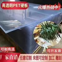 在飛比找Yahoo!奇摩拍賣優惠-熱賣 高透明塑料板PET硬片薄膜磨砂膠片PP片材塑料板材塑膠