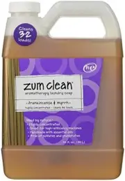 Indigo Wild, Zum Clean, Aromatherapy Laundry Soap, Frankincense & Myrrh, 32 fl