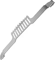 LABRIMP Grill Griddle Accessories Magnetic Design Grease Trap Bbq Grid Spatula Holder Stainless Steel