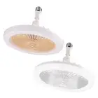 Fan For E27 Socket Light With Remote Ceiling Fan Adjustable Smart LED 3Speed