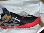 Asics Gel Resolution 9, US Size 9.5 Men's Tennis Shoe (Black/Pure Silver) - NEW