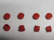 10-Pack TrackPoint Cap Red For Lenovo Thinkpad IBM