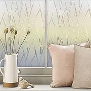 Privacy Window Film, Protective Light Static Film Decorative Window Film Uv Protective Window Privacy Film Frosted Appearance Static Cling