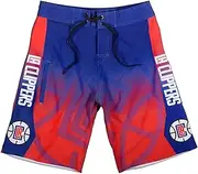 KLEW FOCO NBA Los Angeles Clippers Gradient Board Shorts