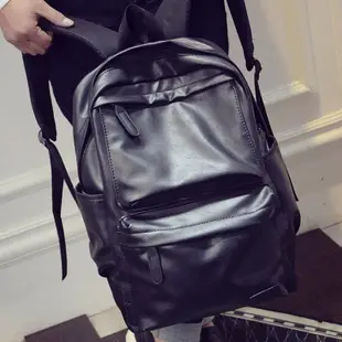 sport 双肩包男女Backpacks Pu Leather Rucksack School Bag