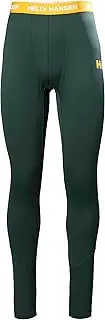 [Helly Hansen] Men's HH LIFA Active Lightweight 2-Layer Moisture Wicking Tech Thermal Baselayer Pant Bottom