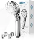 RUNCTY Shower Head Micro Nano Bubble RUNCTY Water Saving Shower Head 5 Level
