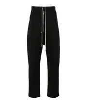 Rick Owens Bela Elastic Drawstring Waist Pants IT54 Black
