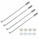 W10780048 Washing Machine Suspension Rods Kit (4 PC) for Whirlpool Maytag Washer