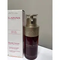 在飛比找蝦皮購物優惠-Clarins克蘭詩 - 超級精華 黃金雙激萃75ml