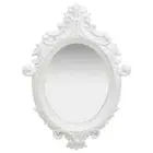 vidaXL Wall Mirror Castle Style 56x76 cm White 2BB