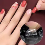 240/480X Clear Double Sided Nail Glue Tape Sticker Adhesive DIY Press B6H9 X4A8