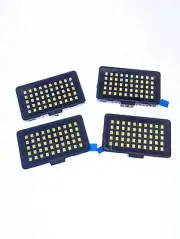 50-LED Light Bright-White Light 6000K (PACK OF 4) for GoPro Hero 9 10 11 12 BLK