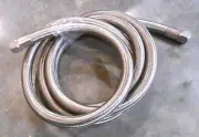 Convoluted Braid SS Hose 1"ID x 15' - 316 SS Compression Fittings (X-8)