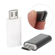 Bakeey USB3.1 Type-C Female to Micro USB Male Connector OTG Adapter for Mobile Phone 24 BLACK
