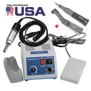 Dental Lab Marathon Micromotor Polisher+Straight Contra Angle Handpiece YP Kit