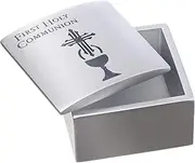 Roman Inc. First Holy Communion Trinket (Rosary) Box * Confirmation Catholic Christian 63699