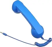 DOITOOL Retro Telephone Handset Receiver Adjustable Tone Cell Phone Mic Classic Handset Reduction for Improved Call Comfort Compatible with All Devices