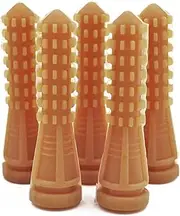 30/50pcs 9.5 Cm Poultry Plucking Fingers Hair Removal Machine Glue Stick Chicken Plucker Beef Tendon Material Corn Rod(30pcs)