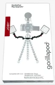 JOBY GorillaPod Rig Upgrade Tripod Adapter Extension Light Arm Holder Grip Stand