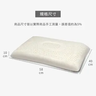 LooCa 舒鼾型機能天然乳膠舒眠枕(2入)