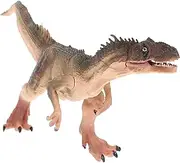 QUMIIRITY 1pc Realistic Allosaurus Dinosaur Model Lifelike Brown Simulation Figurine for Room Decor and Educational Play Dinosaur Enthusiasts