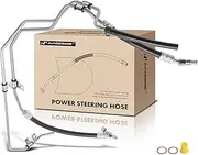 A-Premium Power Steering Hose Pressure & Return Hose Line Assembly Compatible with Toyota Tacoma 1995-2004 3.4L, 4WD, Rack to Cooler