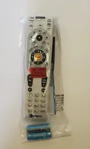 (1) DIRECTV RC66RX IR/RF Universal Remote Control with Batteries DTV RC 66RX