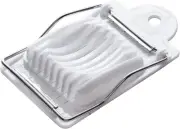 Basic Plastic Egg Slicer, 5.5 Inches in Length 8 Wires, Stainless Steel