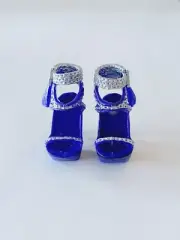 Rainbow High Doll Krystal Bailey Purple Silver RH High Heels Shoes