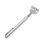 Extendable Telescopic Back Scratcher Metal Claw Itch Rack Portable Long Massager
