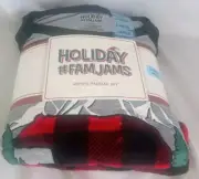 Holiday FamJams Men's L 36/38 Long Sleeve & Pant Pajama Set Bearly Awake (31)