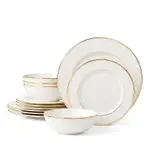 Lenox Federal 12-Piece Dinnerware Set, Service for 4