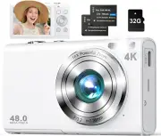 Digital Camera, 4K UHD Autofocus Vlogging Camera for Youtube 48MP Camera for Pho