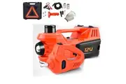 OZNALA 5Ton 12V Car Electric Hydraulic Floor Jack Lift + Impact Wrench Kit Box 3 in 1